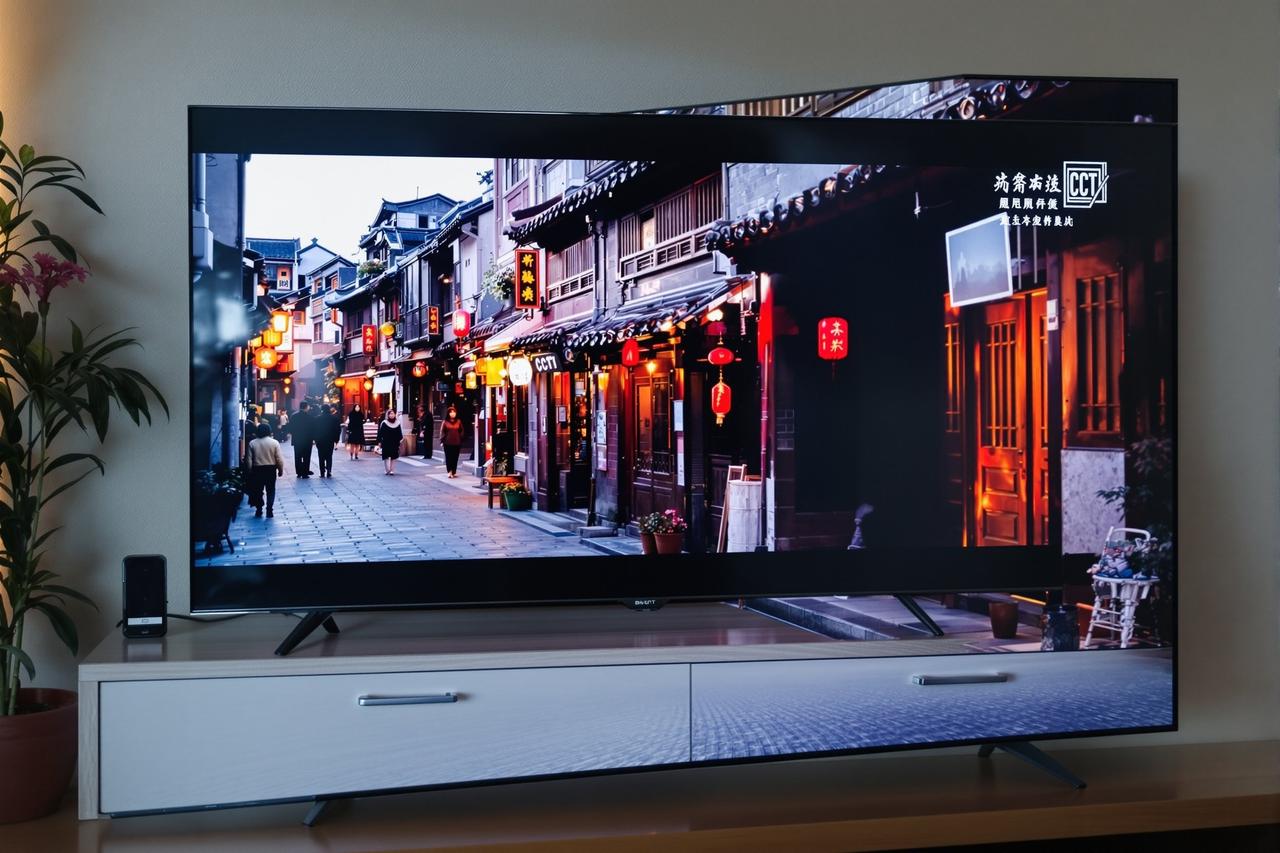 极速影院制作的纪录片《城市脉动》在央视纪录频道播出画面