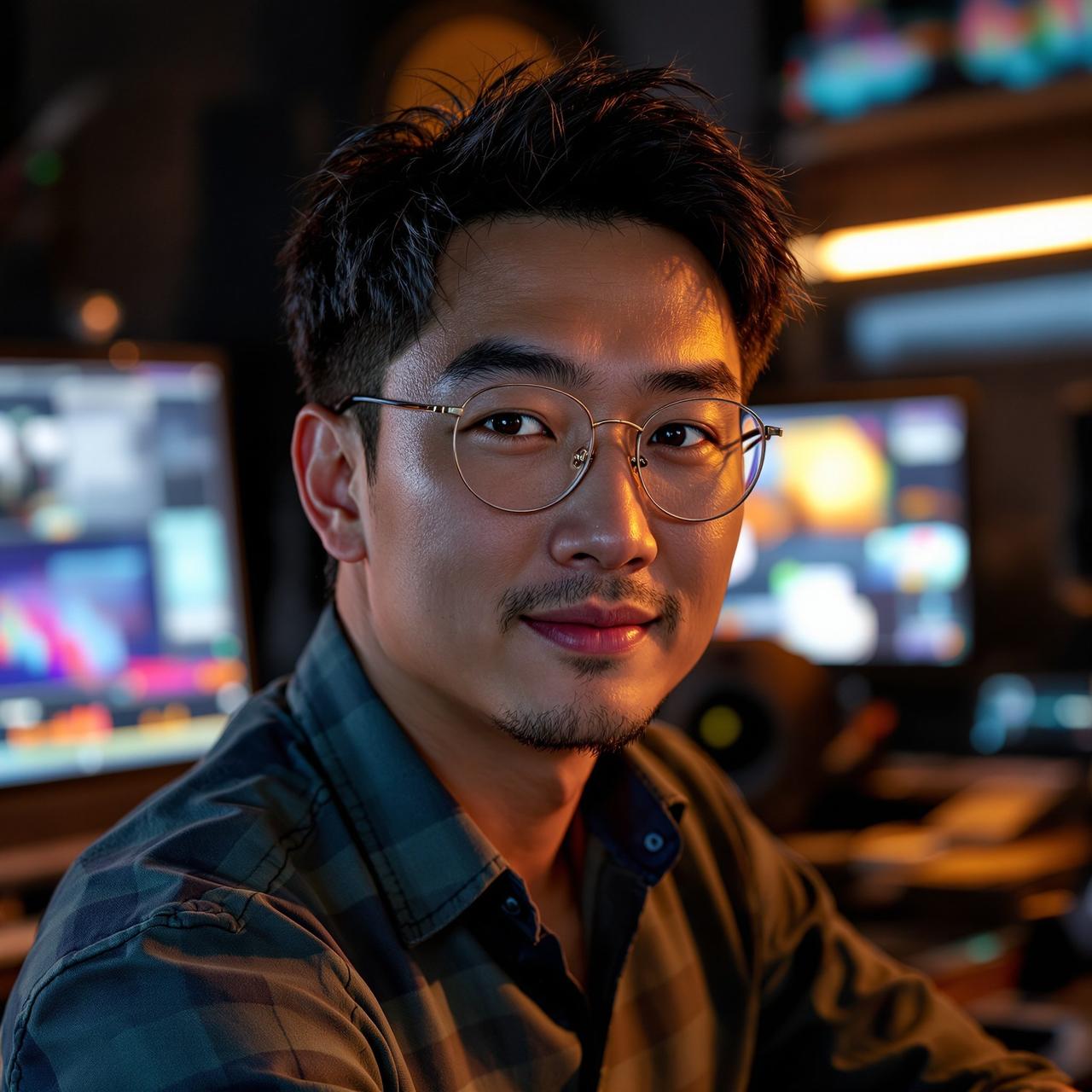 极速影院技术总监张晓峰肖像照片